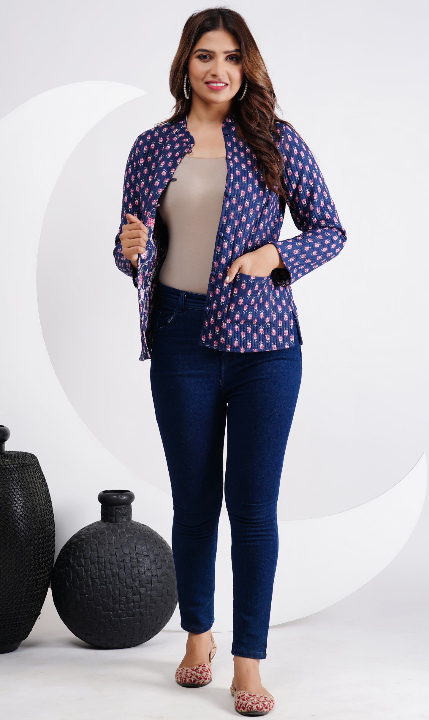 New Launch Reversible Quilted Cotton Jackets