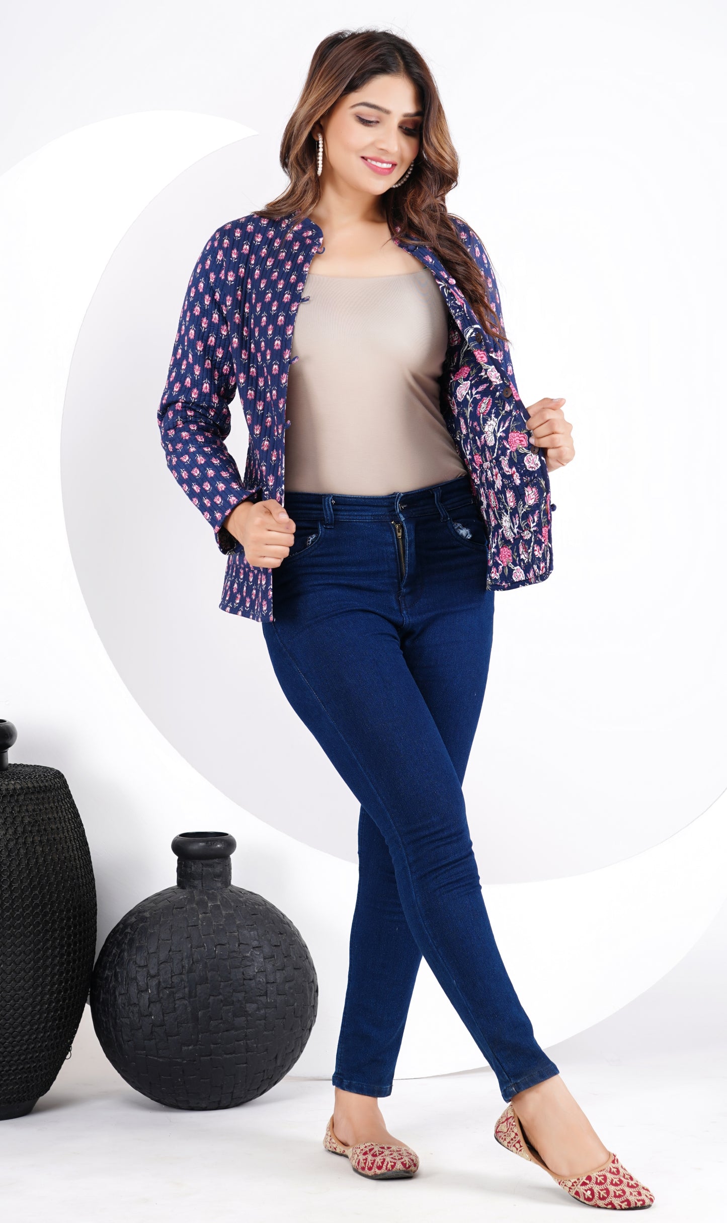 New Launch Reversible Quilted Cotton Jackets