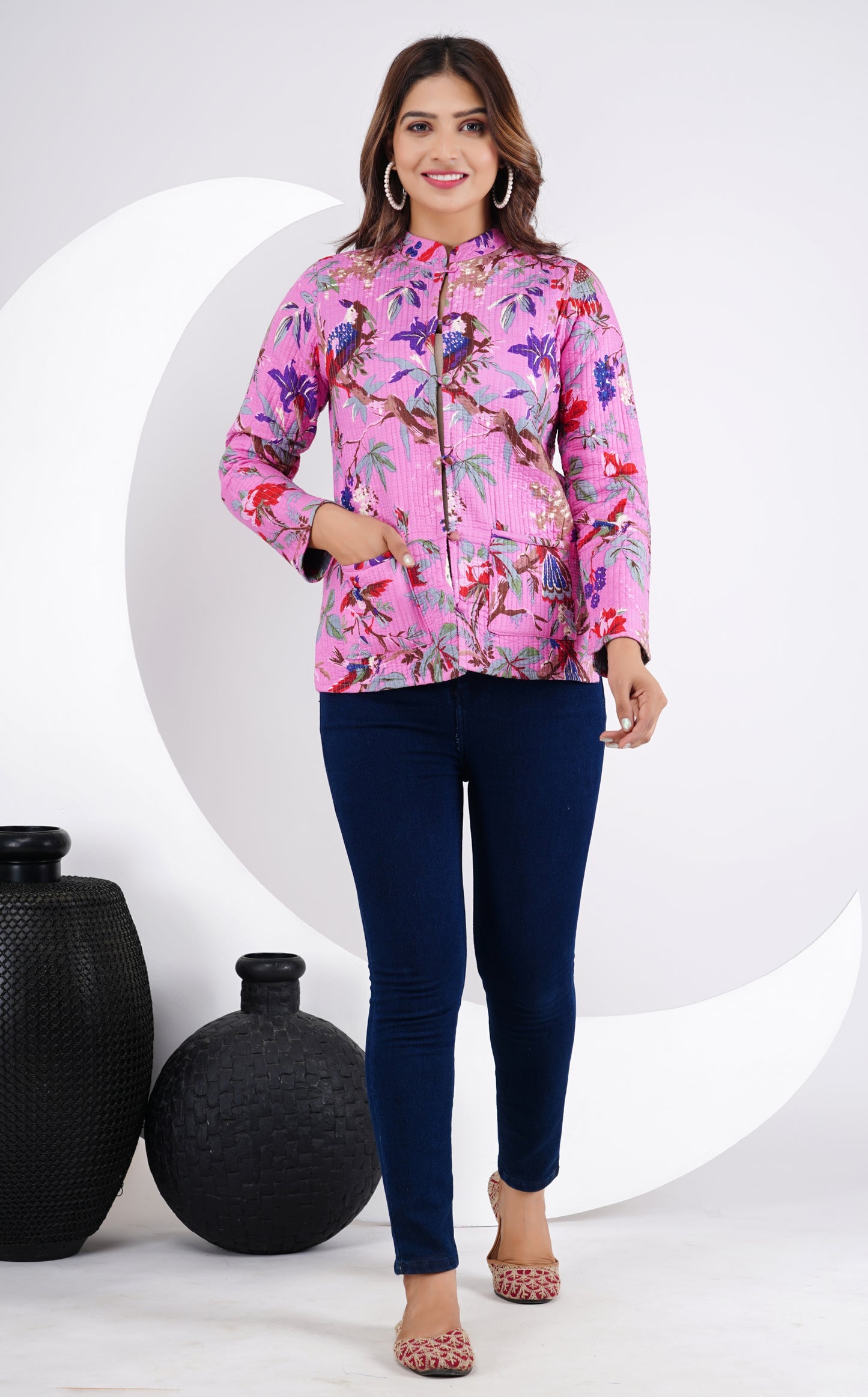 New Launch Reversible Quilted Cotton Jackets