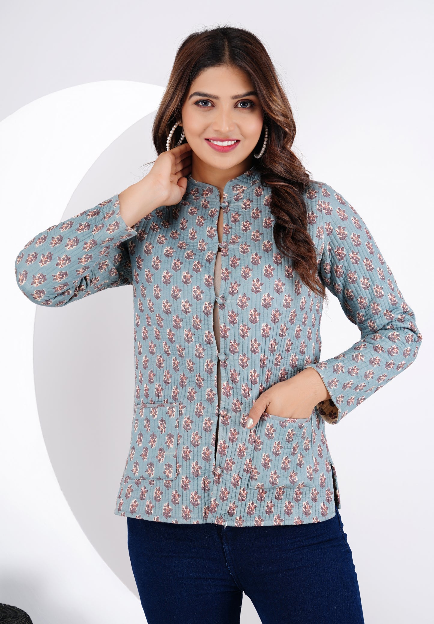 New Launch Reversible Quilted Cotton Jackets