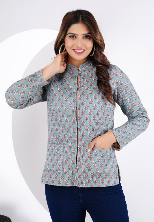 New Launch Reversible Quilted Cotton Jackets