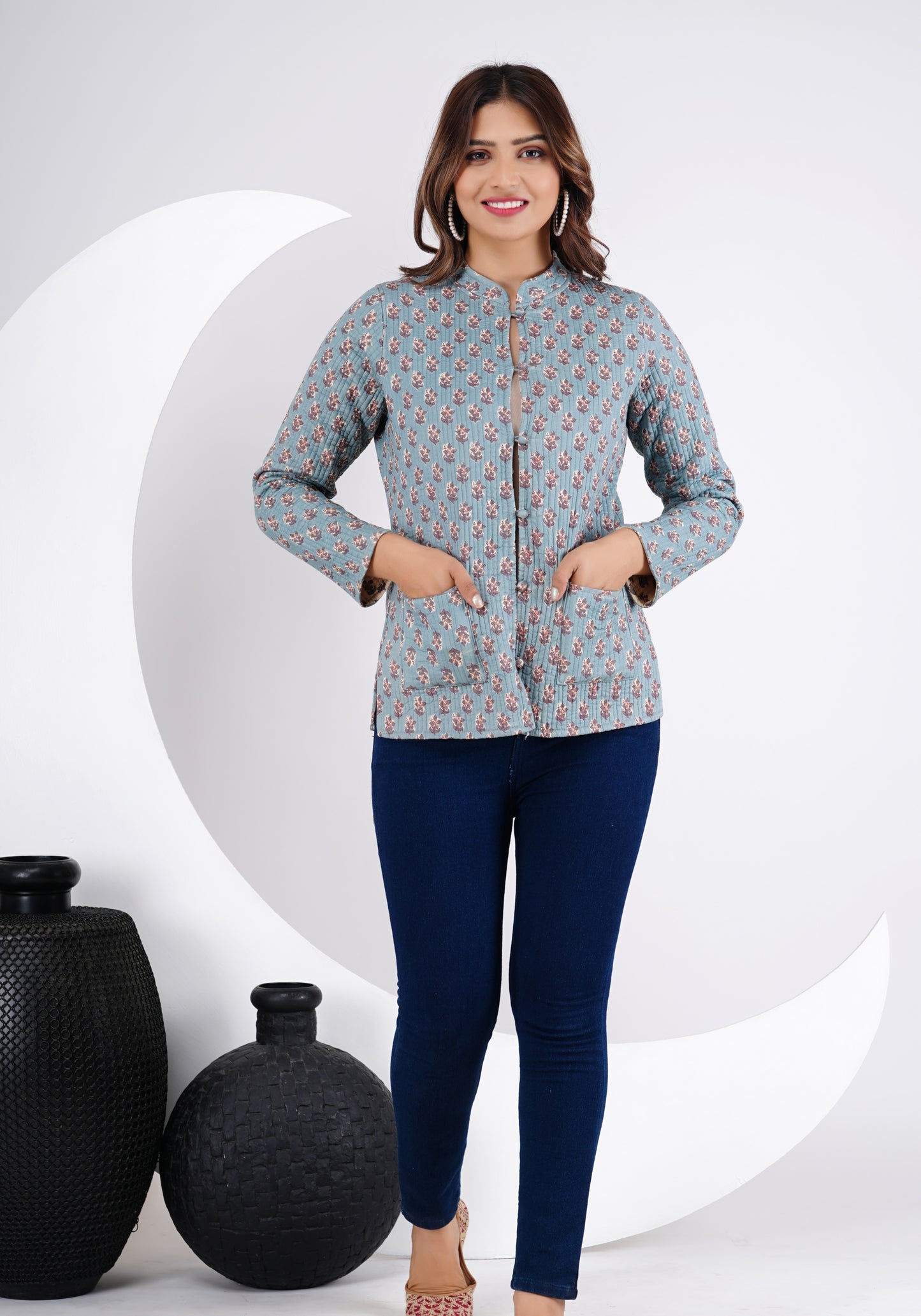 New Launch Reversible Quilted Cotton Jackets