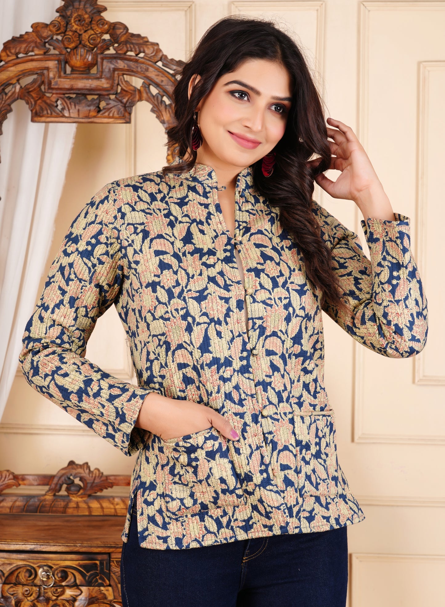 New Launch Reversible Quilted Cotton Jackets