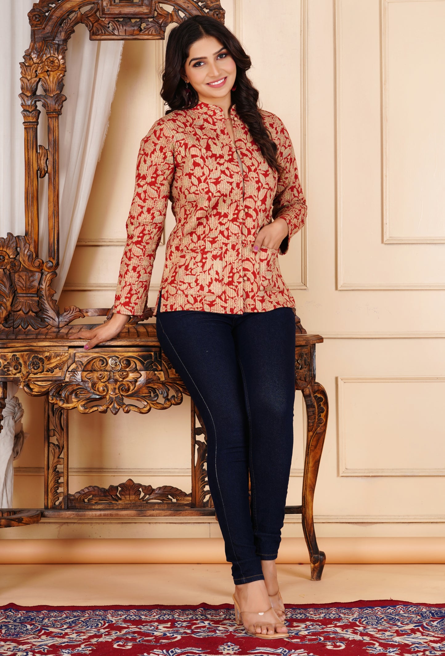 New Launch Reversible Quilted Cotton Jackets