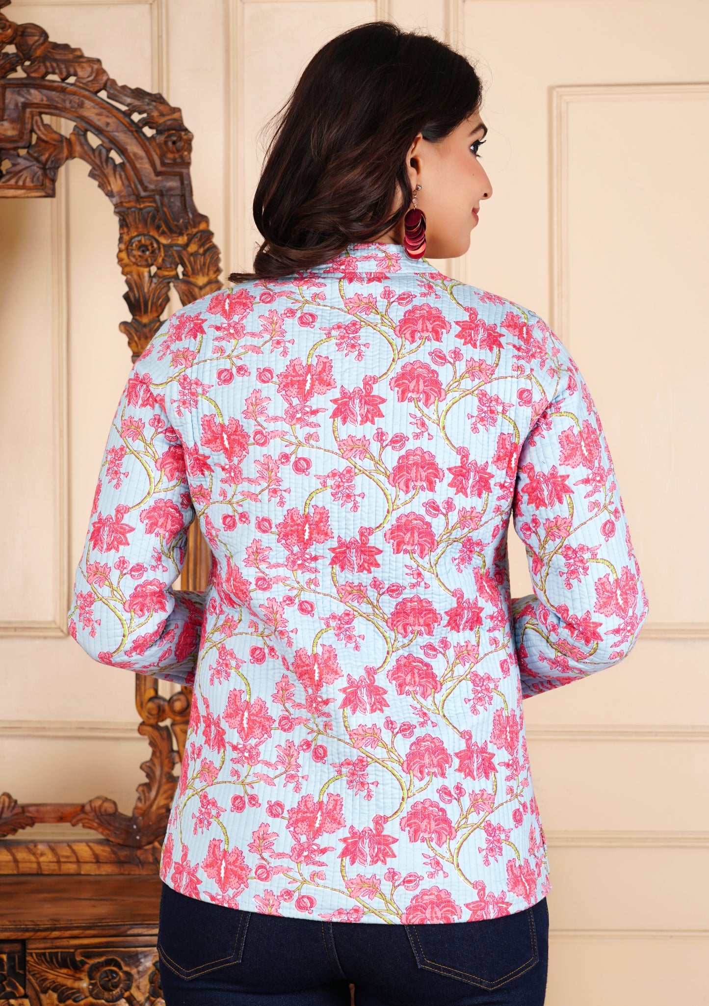 New Launch Reversible Quilted Cotton Jackets