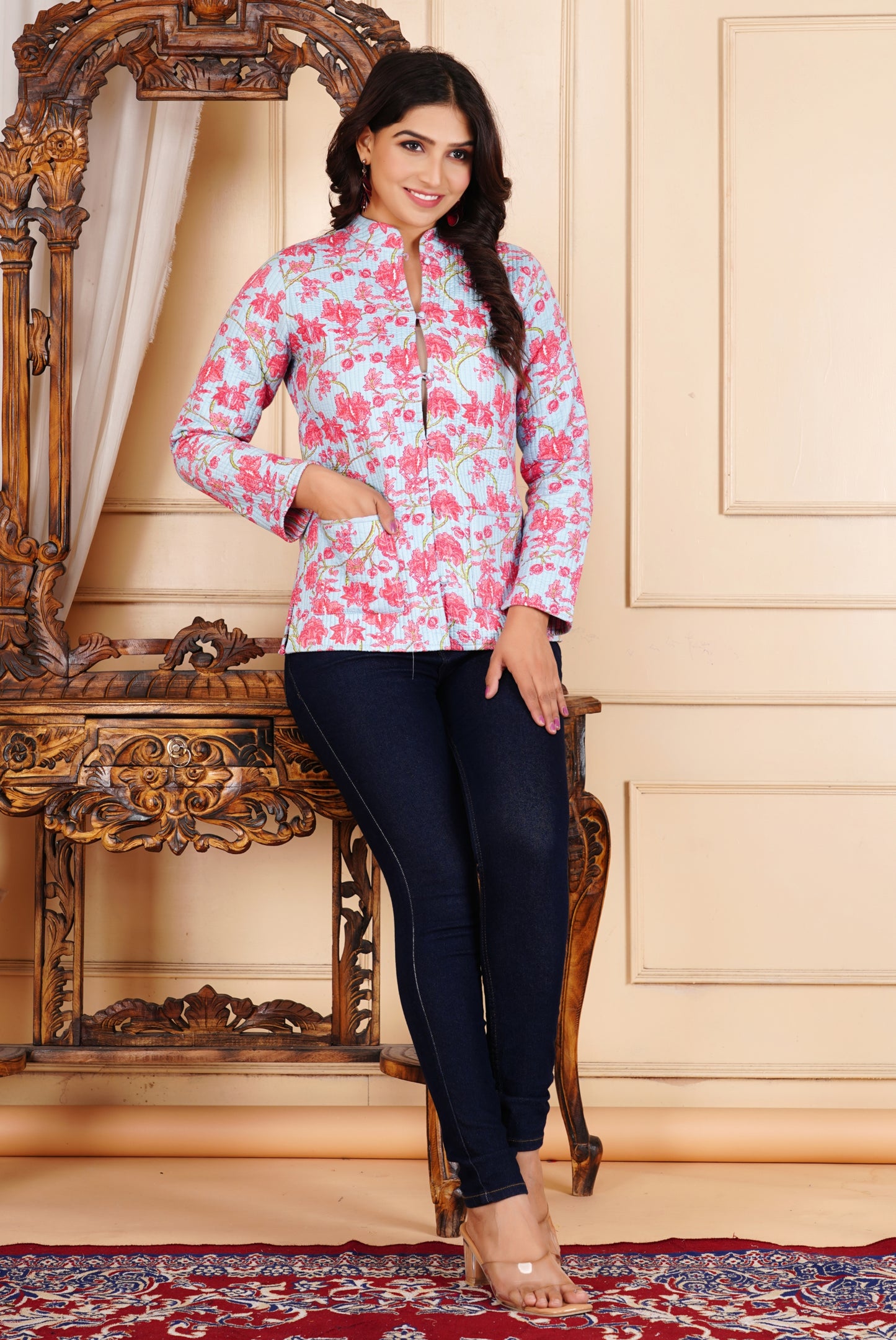 New Launch Reversible Quilted Cotton Jackets