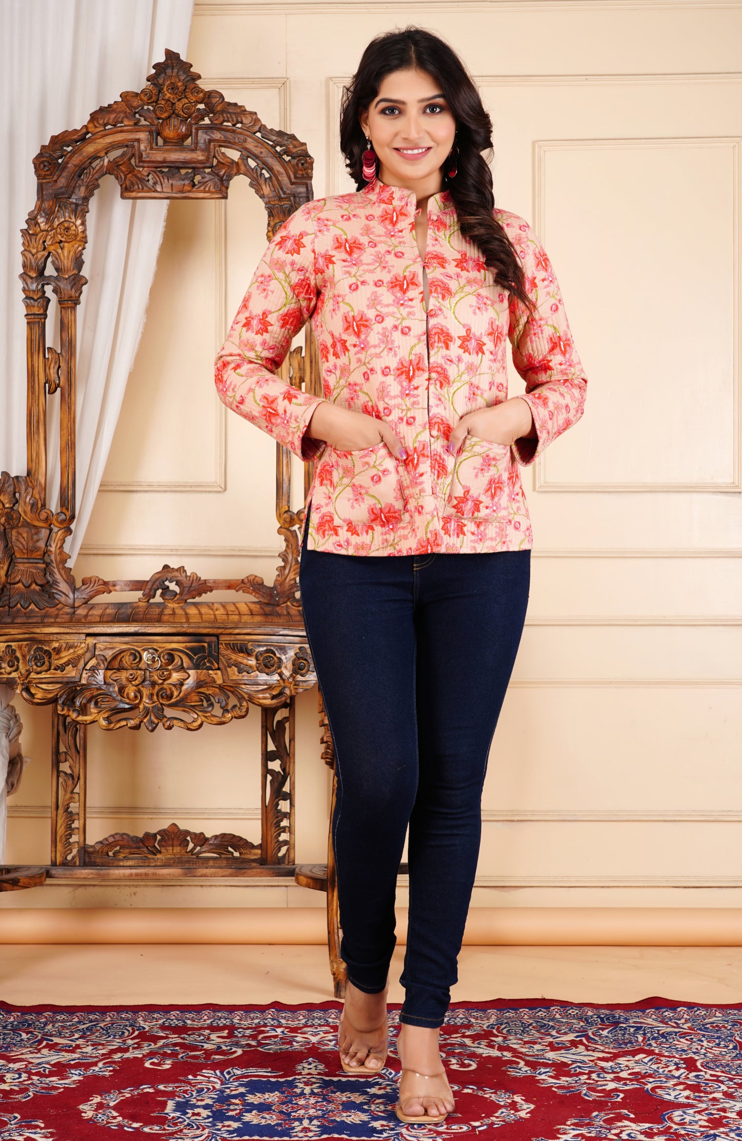 New Launch Reversible Quilted Cotton Jackets