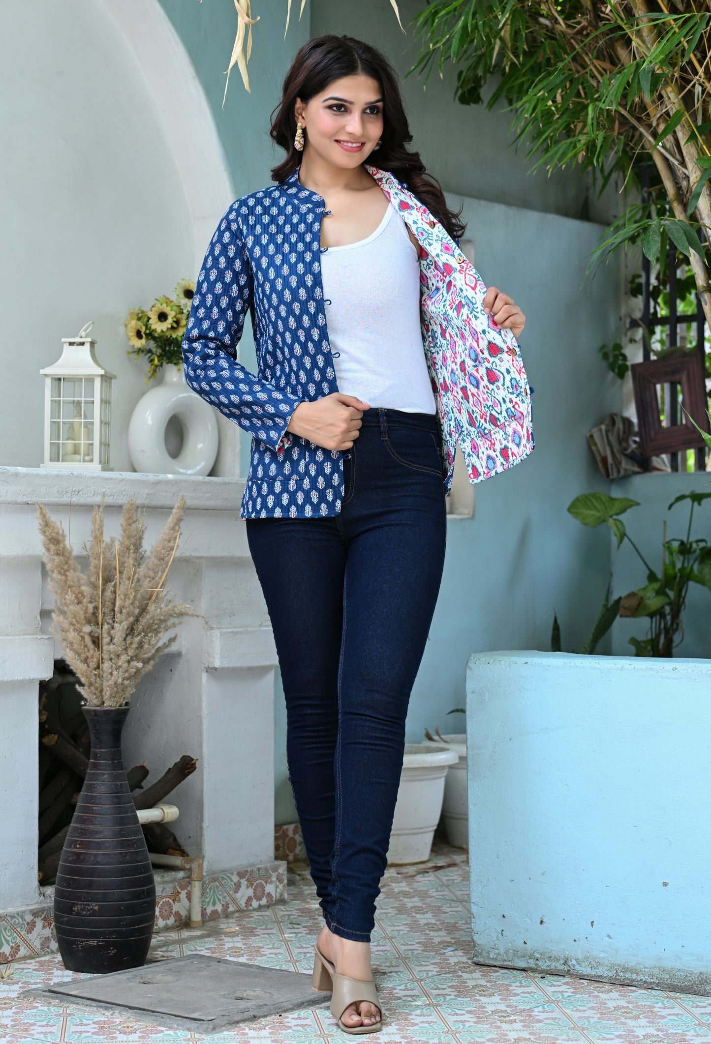 New Launch Reversible Quilted Cotton Jackets