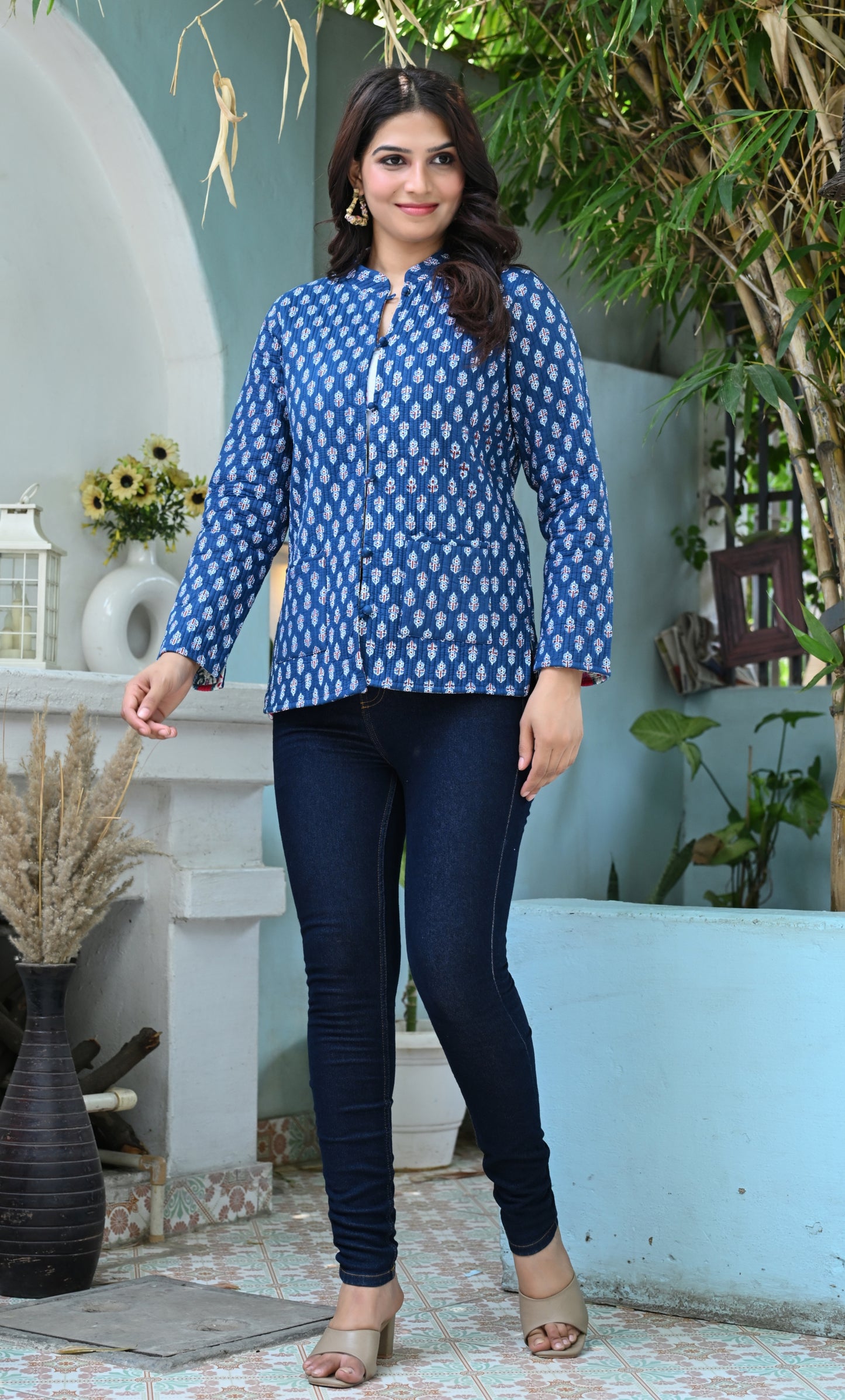 New Launch Reversible Quilted Cotton Jackets