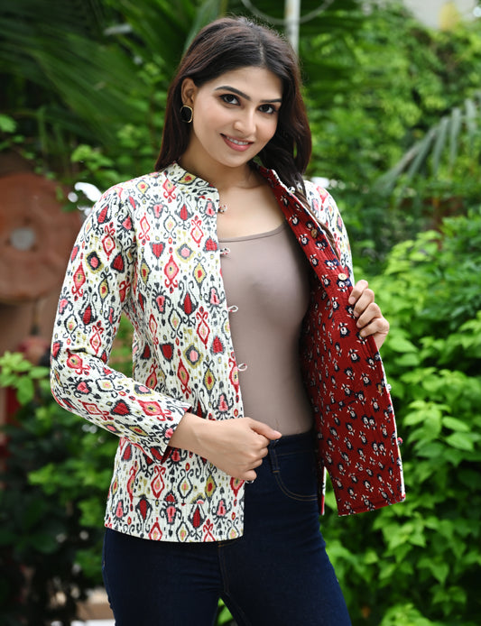 New Launch Reversible Quilted Cotton Jackets