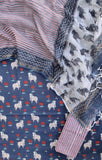 (PICHWAI) Printed Cotton Suit with Cotton Kota Doria dupatta