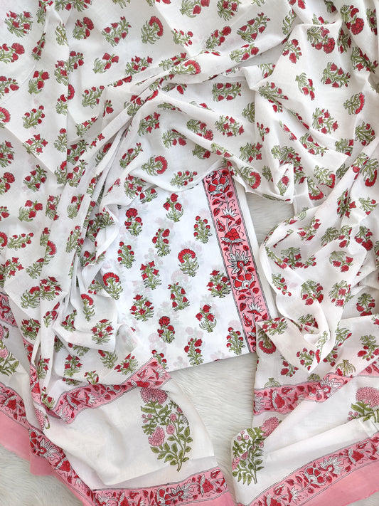 (SALE) TOP & DUPATTA Combo Set 2.5 Mtr each (NO BOTTOM)