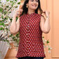 New Launch Jaipuri Reversible Quilted Cotton Sleeveless Jackets