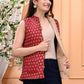 New Launch Jaipuri Reversible Quilted Cotton Sleeveless Jackets