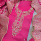 GAJI SILK GOTA PATTI SUIT WITH DOLA SILK DUPATTA