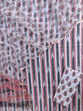 Handloom Weave Ikat Suit with Kota Doria Dupatta
