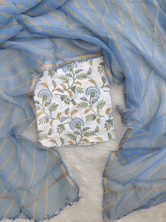 (SALE) TOP & DUPATTA Combo Set 2.5 Mtr each (NO BOTTOM)