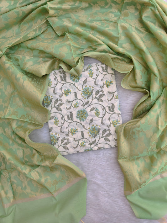 (SALE) TOP & DUPATTA Combo Set 2.5 Mtr each (NO BOTTOM)