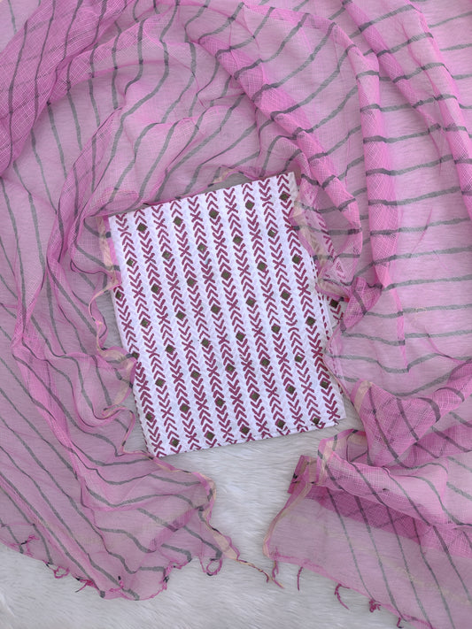 (SALE) TOP & DUPATTA Combo Set 2.5 Mtr each (NO BOTTOM)