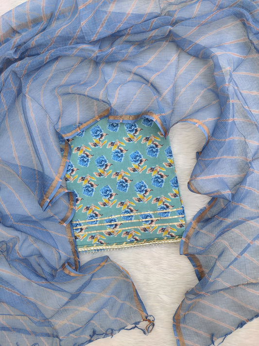 (SALE) TOP & DUPATTA Combo Set 2.5 Mtr each (NO BOTTOM)