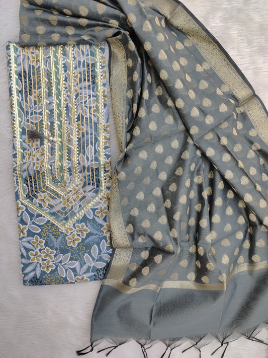 (SALE) TOP & DUPATTA Combo Set 2.5 Mtr each (NO BOTTOM)