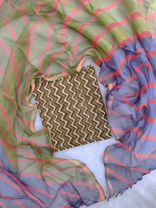 (SALE) TOP & DUPATTA Combo Set 2.5 Mtr each (NO BOTTOM)