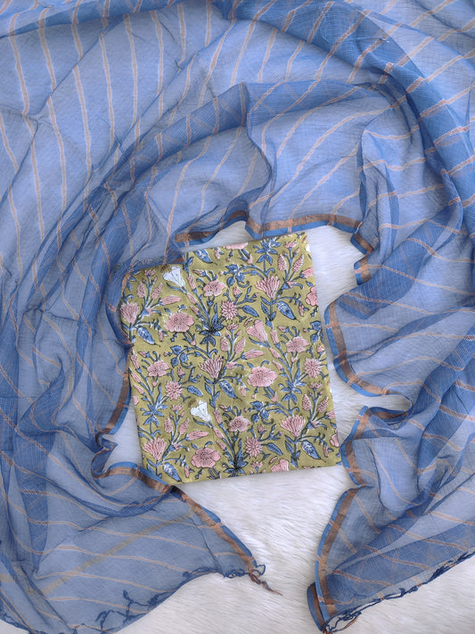 (SALE) TOP & DUPATTA Combo Set 2.5 Mtr each (NO BOTTOM)