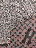 AJRAKH Printed Cotton Suit with Cotton Kota Doria dupattta