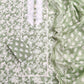NEW LAUNCH            Exclusive Unstitched Cotton Neck Work Suits with Mulmul Dupatta
