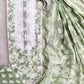 NEW LAUNCH            Exclusive Unstitched Cotton Neck Work Suits with Mulmul Dupatta
