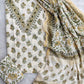 NEW LAUNCH            Exclusive Unstitched Cotton Neck Work Suits with Mulmul Dupatta