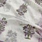 Hand Block Printed Cotton Schiffli Suit with Mulmul Embroidery Dupatta