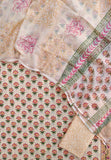 Hand Block Printed Cotton Suit with Cotton Kota Doria dupatta