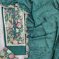 (SALE) COTTON NECK EMBROIDERY WORK SUIT WITH COTTON MULMUL EMBROIDERY DUPATTA