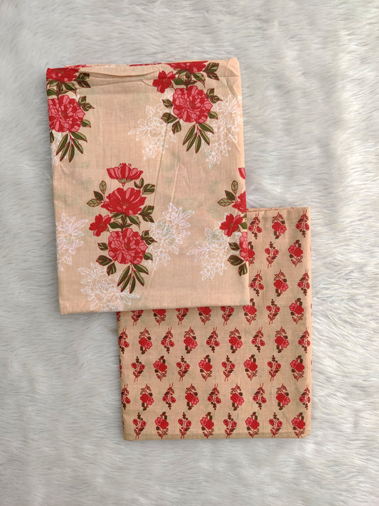 Jaipuri Printed Cotton Combo Set 2.5 Mtr each