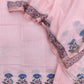 Hand Block Printed Cotton Suit with Mul Chanderi Dupatta