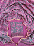 Beautiful  Vanaspati Chanderi Silk Suits with Chanderi Silk Dupatta