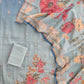 Exclusive Unstitched Linen Neck Work Suits with Linen Digital Printed Dupatta