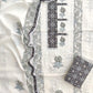 ELEGANT COTTON SCHIFFLI HAKUBA EMBROIDERY MUGHAL BUTA NECK WORK SUIT SET WITH MULMUL DUPATTA