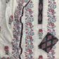 ELEGANT COTTON SCHIFFLI HAKUBA EMBROIDERY MUGHAL BUTA NECK WORK SUIT SET WITH MULMUL DUPATTA