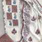 ELEGANT COTTON SCHIFFLI HAKUBA EMBROIDERY MUGHAL BUTA NECK WORK SUIT SET WITH MULMUL DUPATTA