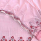 Hand Block Printed Cotton Suit with Mul Chanderi Dupatta