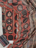 EXCLUSIVE HAND BLOCK PRINTED COTTON SUIT WITH COTTON DUPATTA