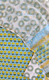 Hand Block Printed Cotton Suit with Cotton Kota Doria dupatta