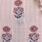 Hand Block Printed Cotton Suit with Mul Chanderi Dupatta