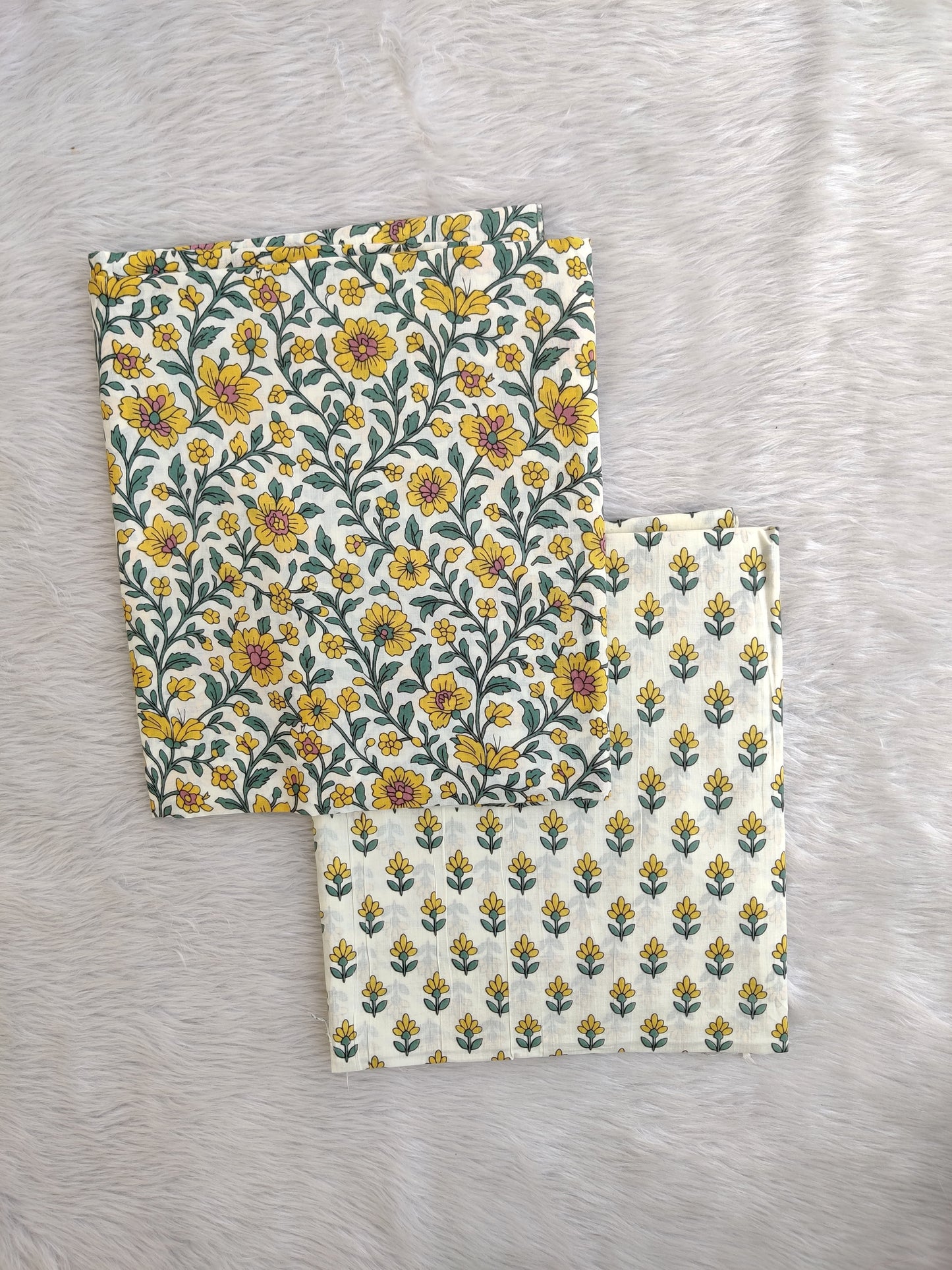 Jaipuri Printed Cotton Combo Set 2.5 Mtr each
