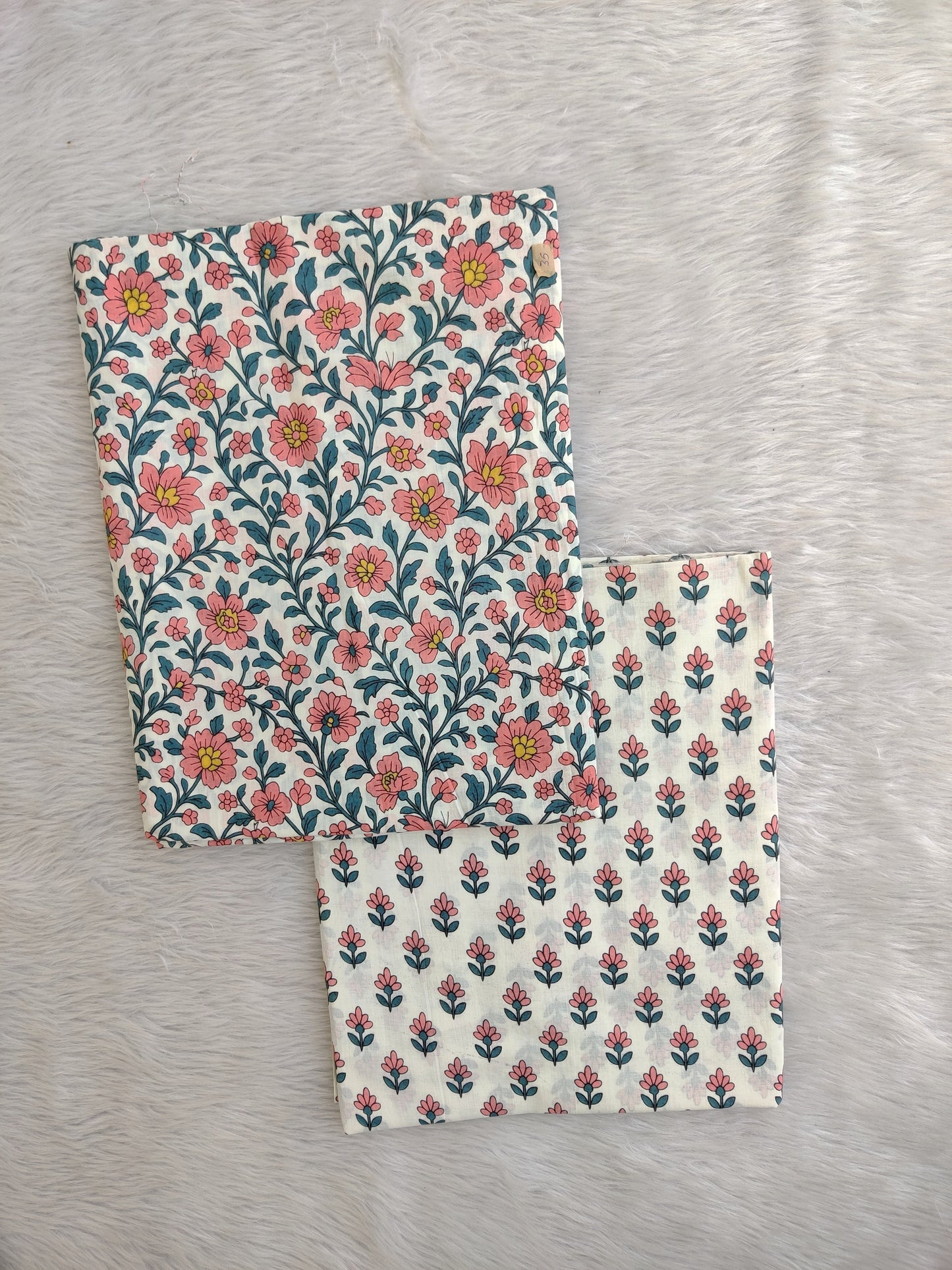 Jaipuri Printed Cotton Combo Set 2.5 Mtr each