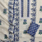 Exclusive Unstitched Cotton Suit with Mulmul Embroidery Dupatta