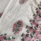 Exclusive Unstitched Cotton Suit with Mulmul Embroidery Dupatta