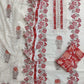 Exclusive Unstitched Cotton Suit with Mulmul Embroidery Dupatta